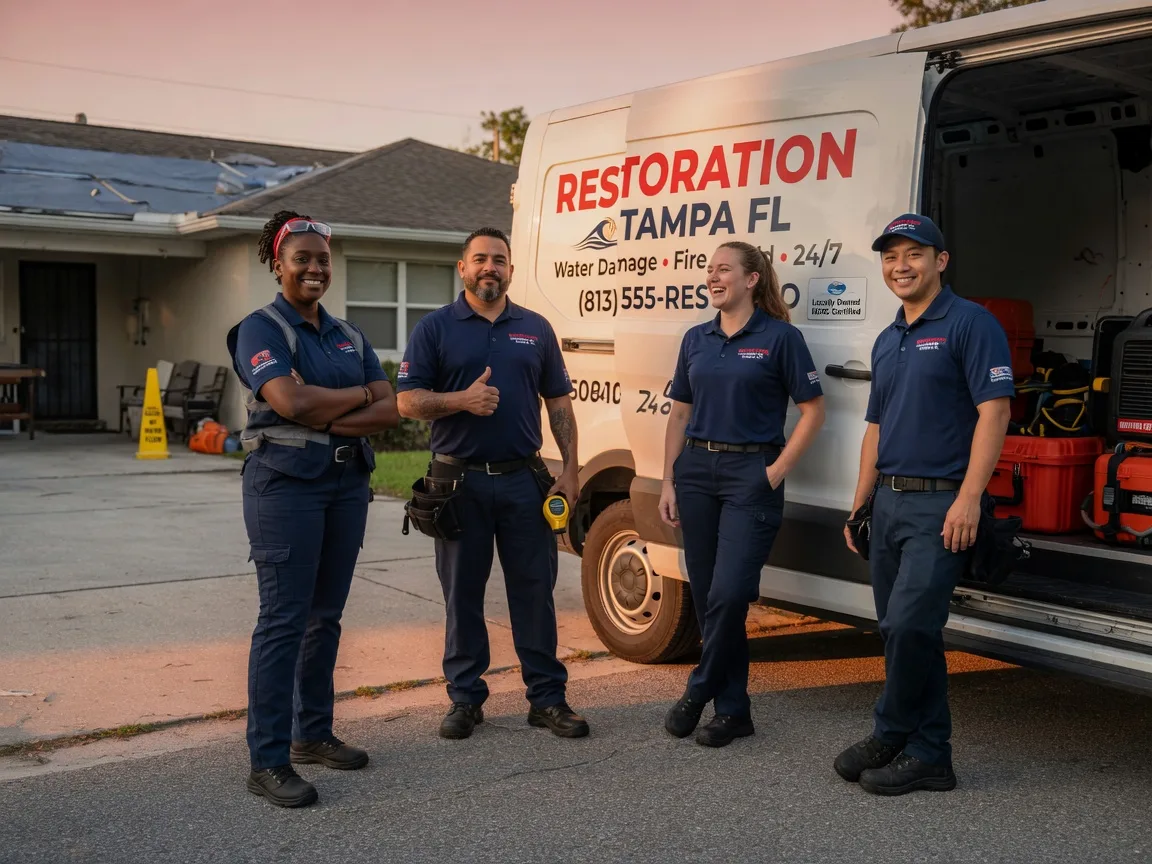Water Damage Restoration company in Aristes, PA
